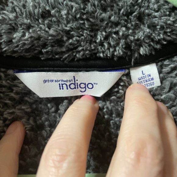 Women Large Sherpa Plush Outdoor Activewear Vest Jacket Zipper Front Pockets - Picture 4 of 7